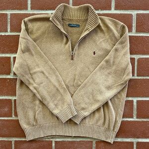 Polo Ralph Lauren Tan Crewneck Sweater